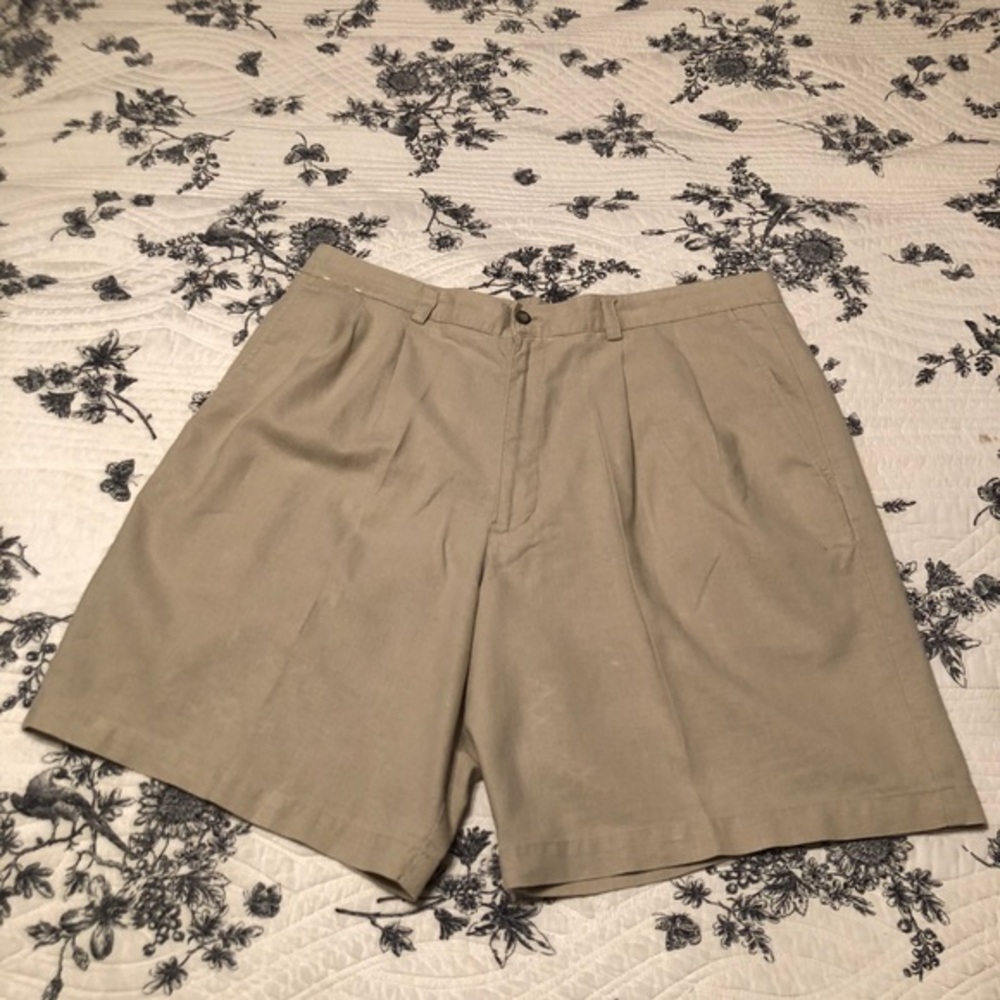 Men's Crazy Horse linen shorts in EUC